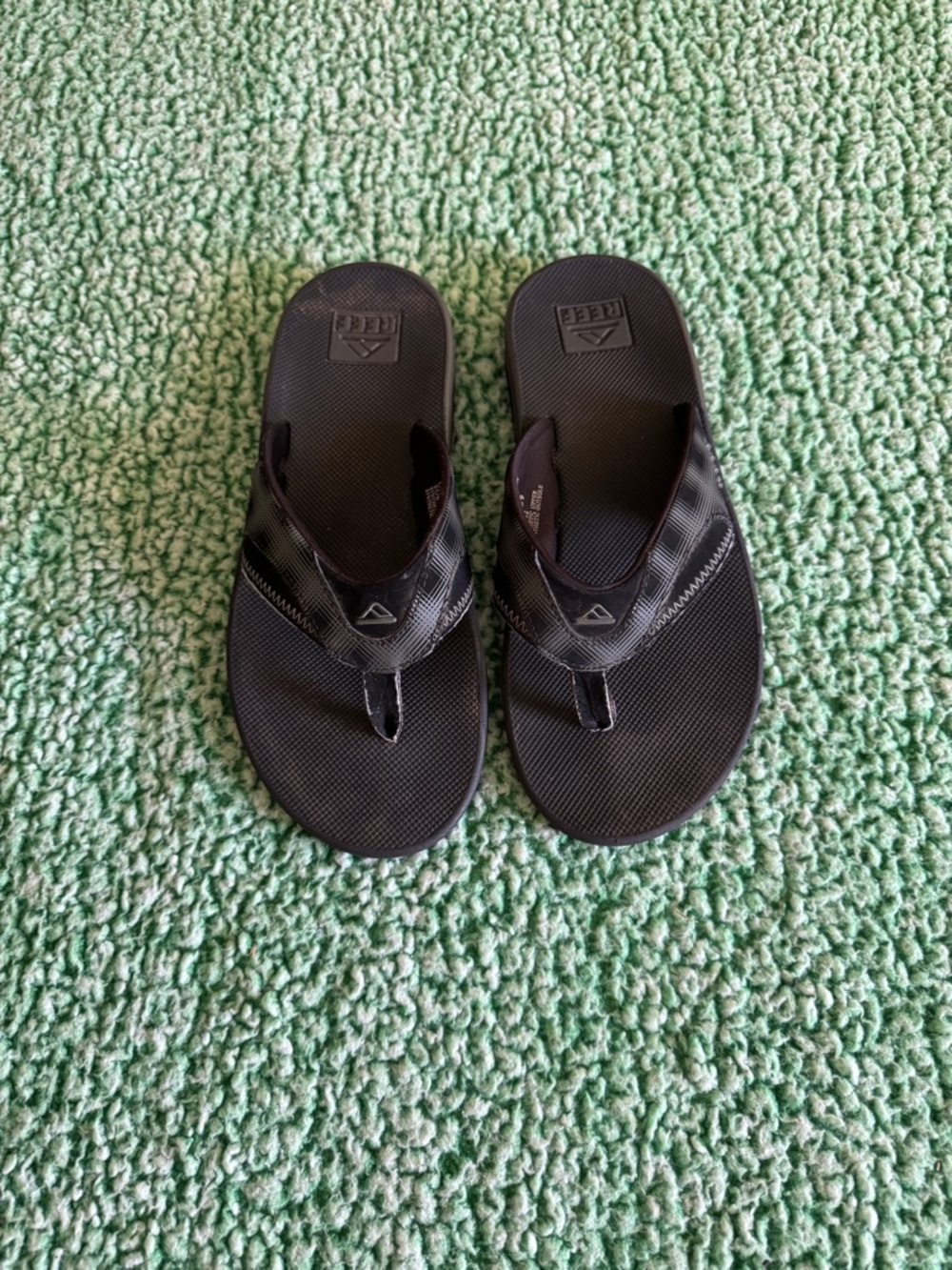 Reef Black Men's Flip-Flop Sandals Size 9